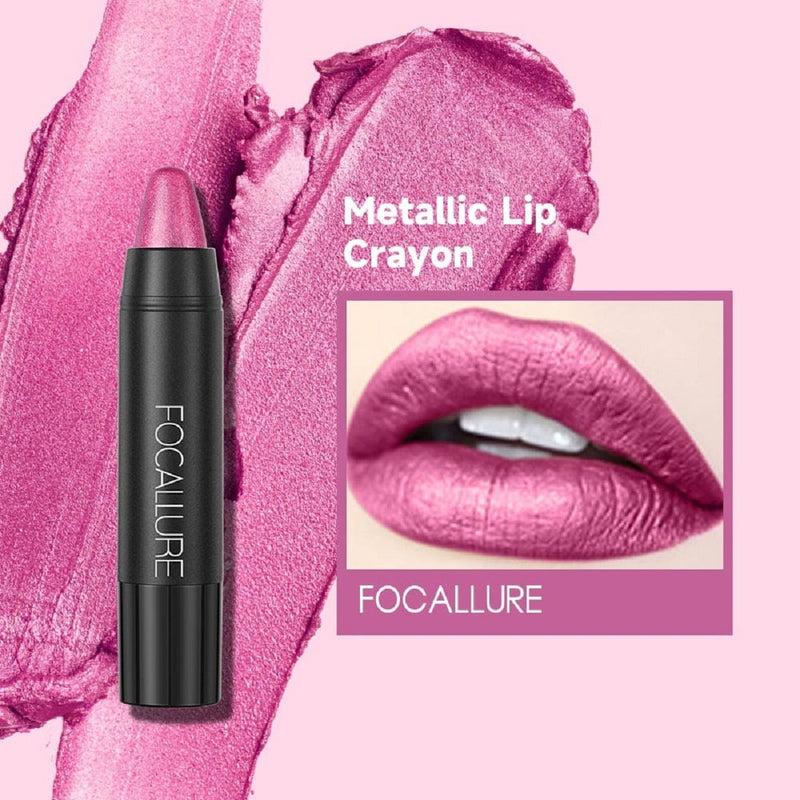 FOCALLURE 31 cores Matte Batom de longa duração Waterproof Sexy Lipbalm Non-Stick Lip Tint Lápis Maquiagem Cosméticos para Mulheres